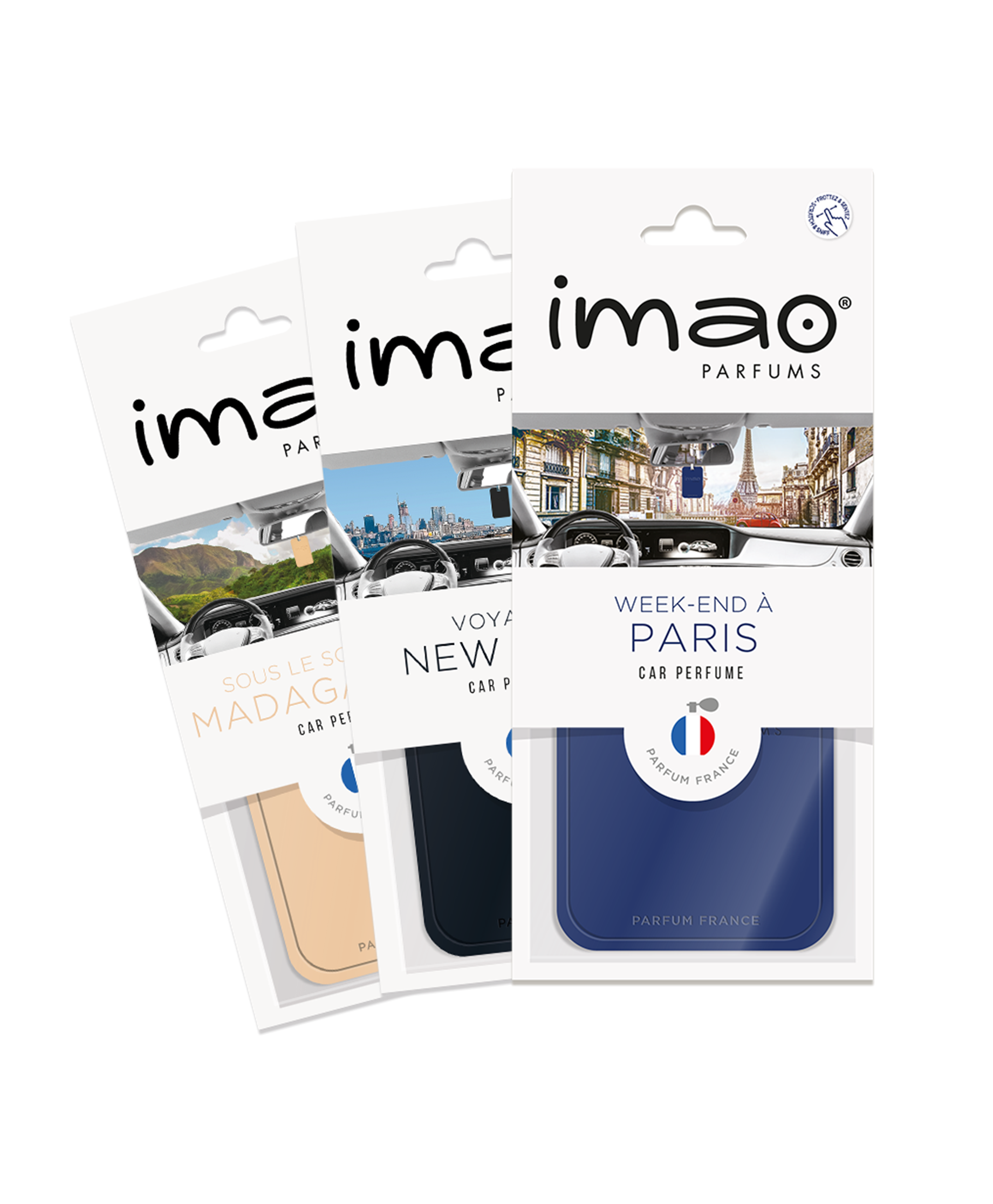 imao parfums® : Parfums pour voiture, designed by french perfumers