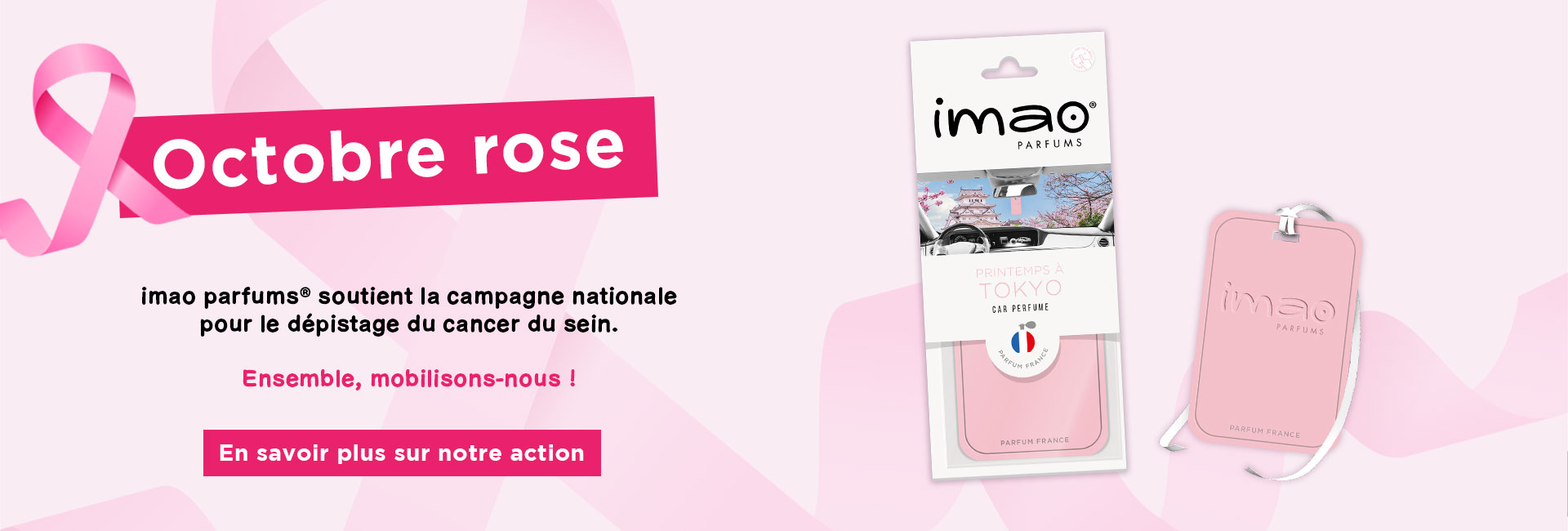 imao parfums soutient Octobre Rose !